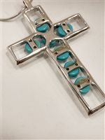 Collana Rudelli Zambetti Gioielli Donna violante promo in Argento Pasta di turchese VIOLANTE-CO0336 - VIOLANTE-CO0336